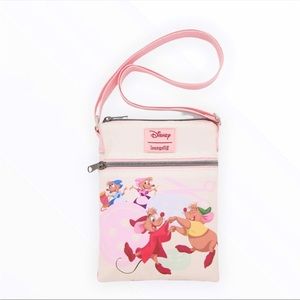 Disney Loungefly  Gus and Jacques (from Cinderella) crossbody bag NWT